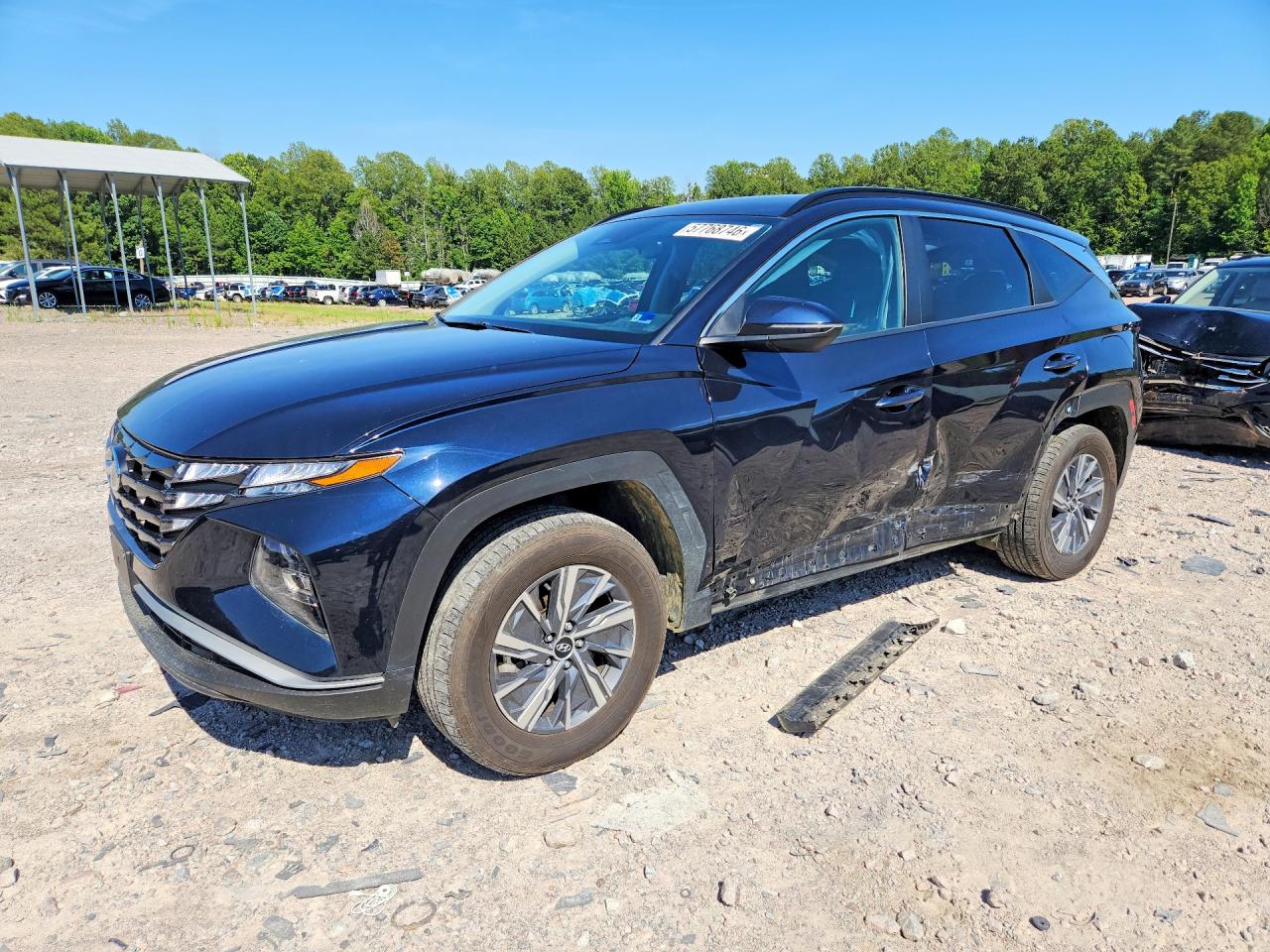 2023 HYUNDAI TUCSON BLUE, лот 57768746