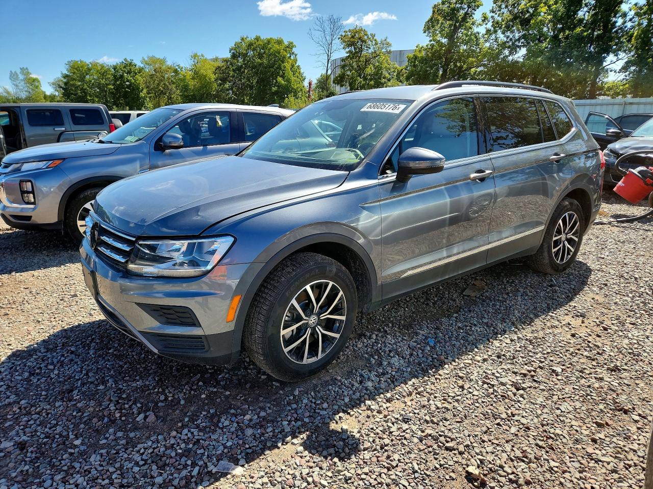2021 VOLKSWAGEN TIGUAN SE/SE R-LINE BLACK/SEL, лот 68605176